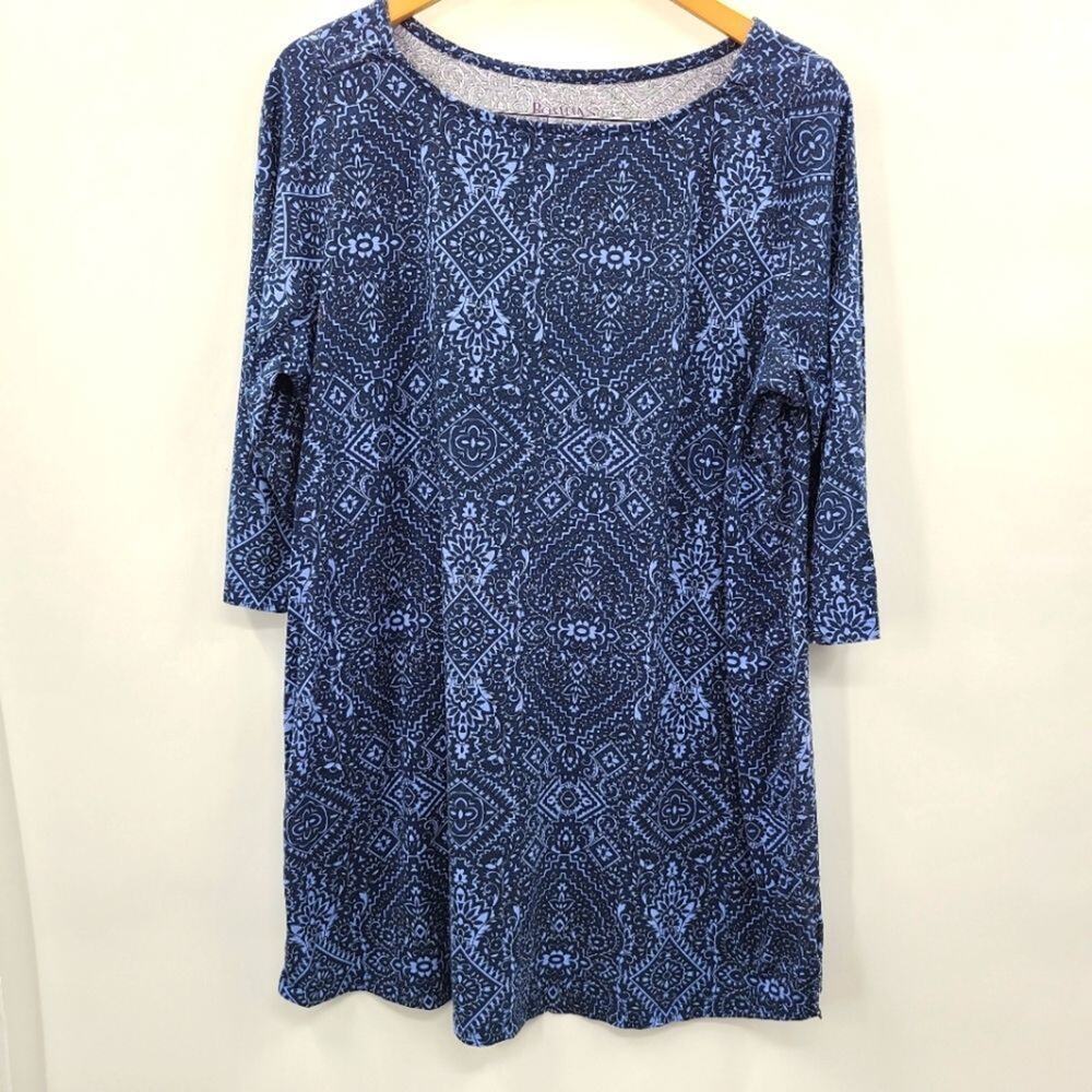 Roaman's comfy Tunic/pajama top, Blue size‎ L